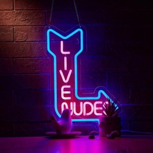 LED Neon Bar Sign for Man Cave Decor