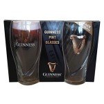 Guinness 20oz Beer Glasses Twin Pack