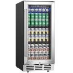 EUHOMY 15 Inch Beverage Cooler for Man Cave