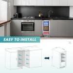 EUHOMY 15 Inch Beverage Cooler for Man Cave