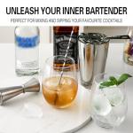 Set of 4 Stemless 18oz Wine Glasses