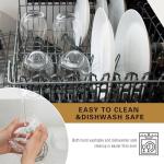 Set of 4 Stemless 18oz Wine Glasses