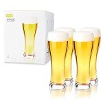 Pilsner Beer Glasses Set for Ultimate Game Nights
