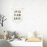 Little Man Cave Pennant Flag Wall Art