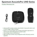 125-Inch Motorized Projector Screen for Man Cave