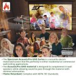 125-Inch Motorized Projector Screen for Man Cave