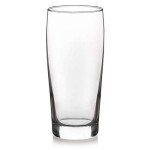 Curvy Beer Glasses Set of 4 for Pilsners