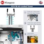 Kegco XCK-1B-2 Ultimate Kegerator for Your Man Cave