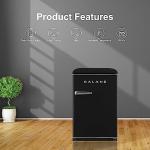 Galanz Retro Mini Fridge - Black 2.5 cu ft