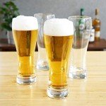 Pilsner Beer Glasses Set for Ultimate Game Nights