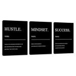 Motivational Canvas Art for Man Cave Decor
