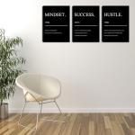 Motivational Canvas Art for Man Cave Decor