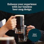 Large Set of 4 Craft Beer Mugs