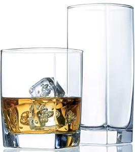 Collins 16-Piece Glassware Set for Drinks