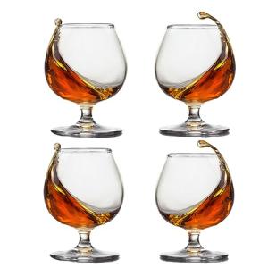 Whiskey Glasses Set of 4 for Spirits