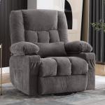 Massage Swivel Rocker Recliner Chair with Heat