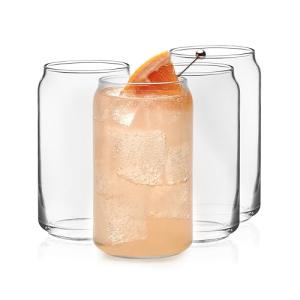 Set of 4 Classic Can Tumbler Glasses