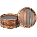 Natural Wood Drink Coasters - Set of 4
