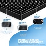 Wishmart Non-Slip Rubber Bar Mat Set of 2