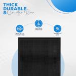 Wishmart Non-Slip Rubber Bar Mat Set of 2