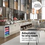 Honeywell 115 Can Mini Fridge with Glass Door