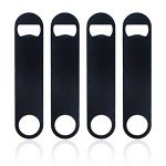 KTOJOY 4-Pack Stainless Steel Bottle Openers