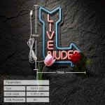 LED Neon Bar Sign for Man Cave Decor