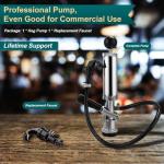 FERRODAY 4" Heavy Duty Beer Keg Tap Pump