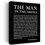 Arena Quote Canvas Art for Your Man Cave