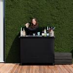 GoBar PRO Portable Bar Table with Skirt and Case