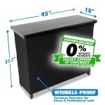 GoBar PRO Portable Bar Table with Skirt and Case