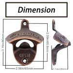 Antique Copper Wall Mounted Bottle Opener