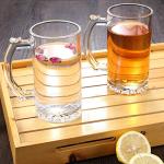 Set of 8 16oz Beer Mugs with Handles