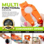 Ergonomic 2-Pack Bottle and Can Opener Set