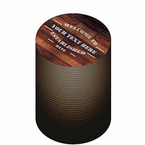 Custom Round Beer Mats - Set of 96