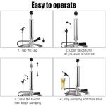 MRbrew Chrome Beer Tap Pump for Parties