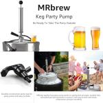 MRbrew Chrome Beer Tap Pump for Parties