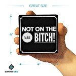 Funny Drink Coasters Set - Perfect Man Cave Gear