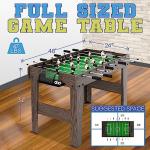 SereneLife Full Size Foosball Table for Home