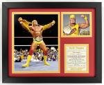 Hulk Hogan Framed Wrestling Memorabilia Wall Art