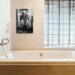 Funny Vintage Bathroom Wall Art Set of 2