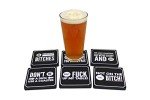 Funny Drink Coasters Set - Perfect Man Cave Gear