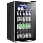 Antarctic Star Mini Beverage Fridge with Glass Door