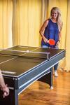 7’ Billiard Table with Table Tennis Top