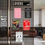 Funny Skeleton Tin Sign for Man Cave Decor