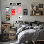 Funny Skeleton Tin Sign for Man Cave Decor