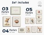 Vintage Sports Wall Art for Boys' Playroom