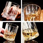 Personalized 4-Piece Whiskey Glass Set
