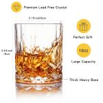 Personalized 4-Piece Whiskey Glass Set