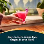 Set of 12 Stemless Martini Glasses